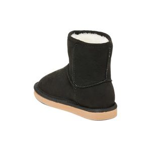 Girls Faux Suede Wool Lined Boots